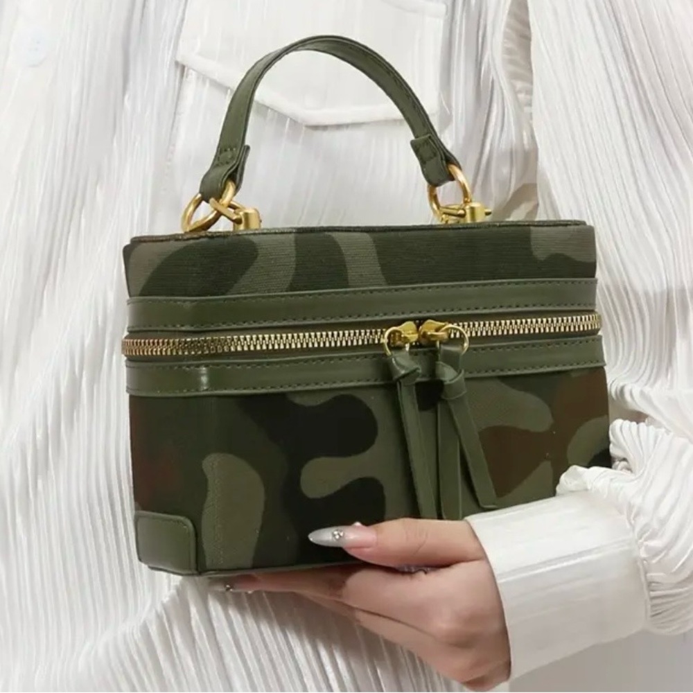 Camouflage Green Women's Handbag